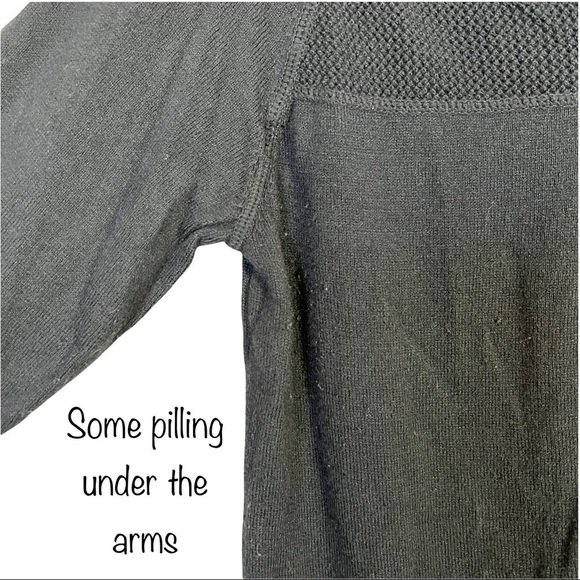 Eddie Bauer Casual Black Hooded Full Zip Up Sweater Jacket Size Large - Picture 6 of 17